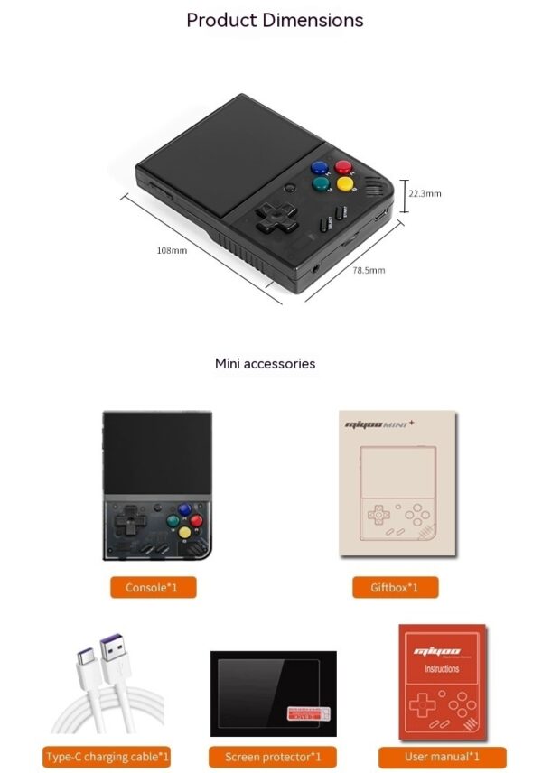 Open Source Game Console 3.5 Inch HD Retro Portable Game Console - Image 2