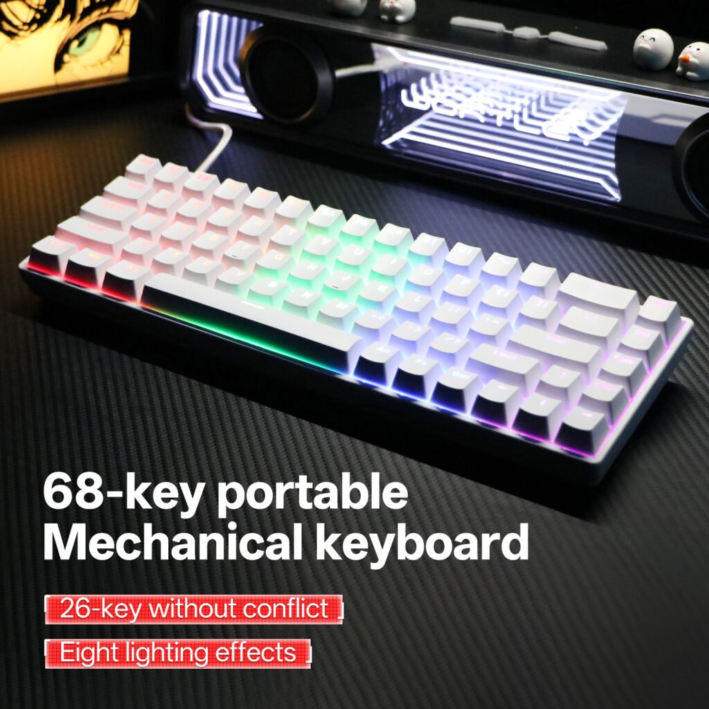 61-Key Wired Mechanical Keyboard (KL61)