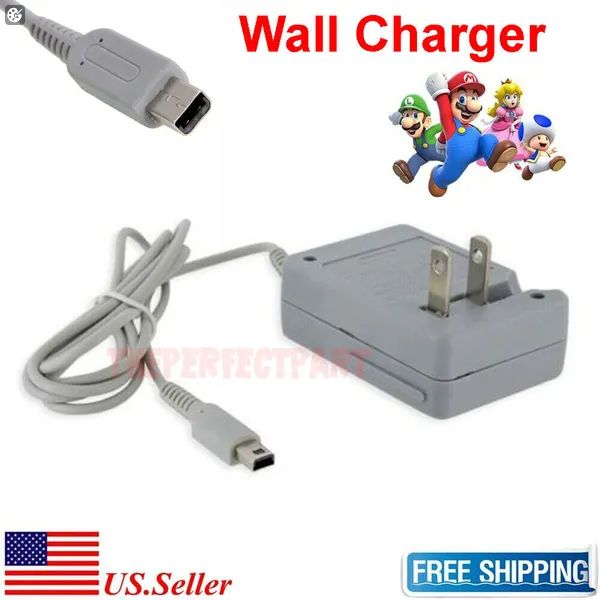 AC Wall Charger for Nintendo DSi, DSi XL, 2DS & 3DS