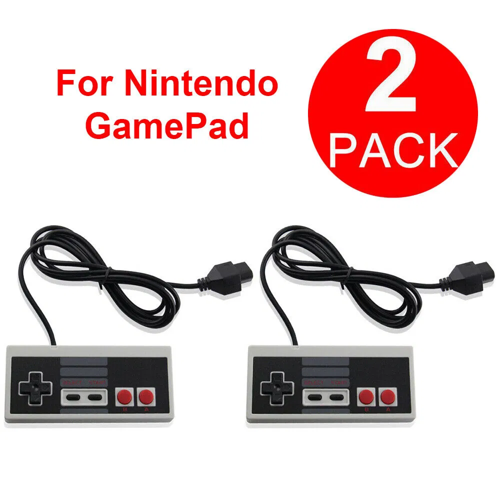 2-Pack Wired NES-Style Controllers for the Original NES