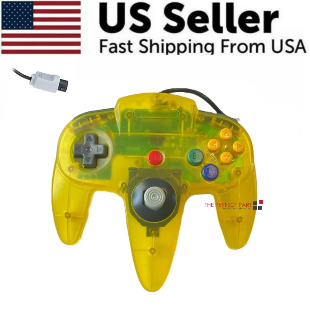 Wired N64-Style Controller for Nintendo 64 (10 Colors)