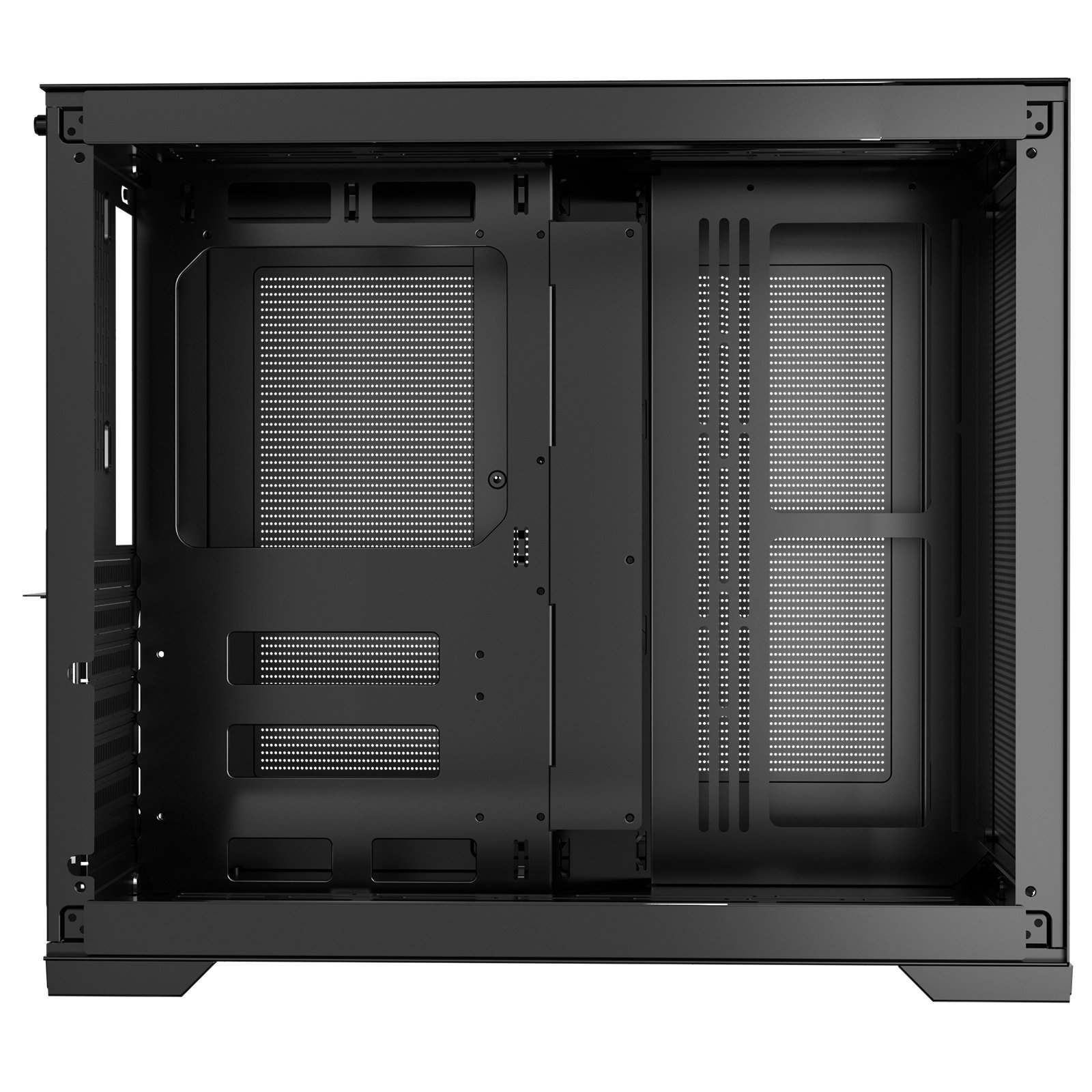Dual-Chamber Mid-Tower Gaming PC Case (ATX)