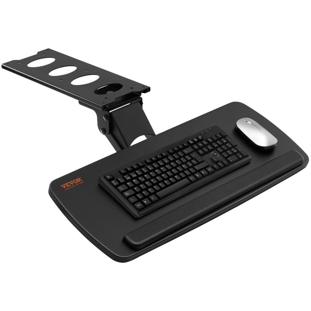 Adjustable Under-Desk Keyboard Tray
