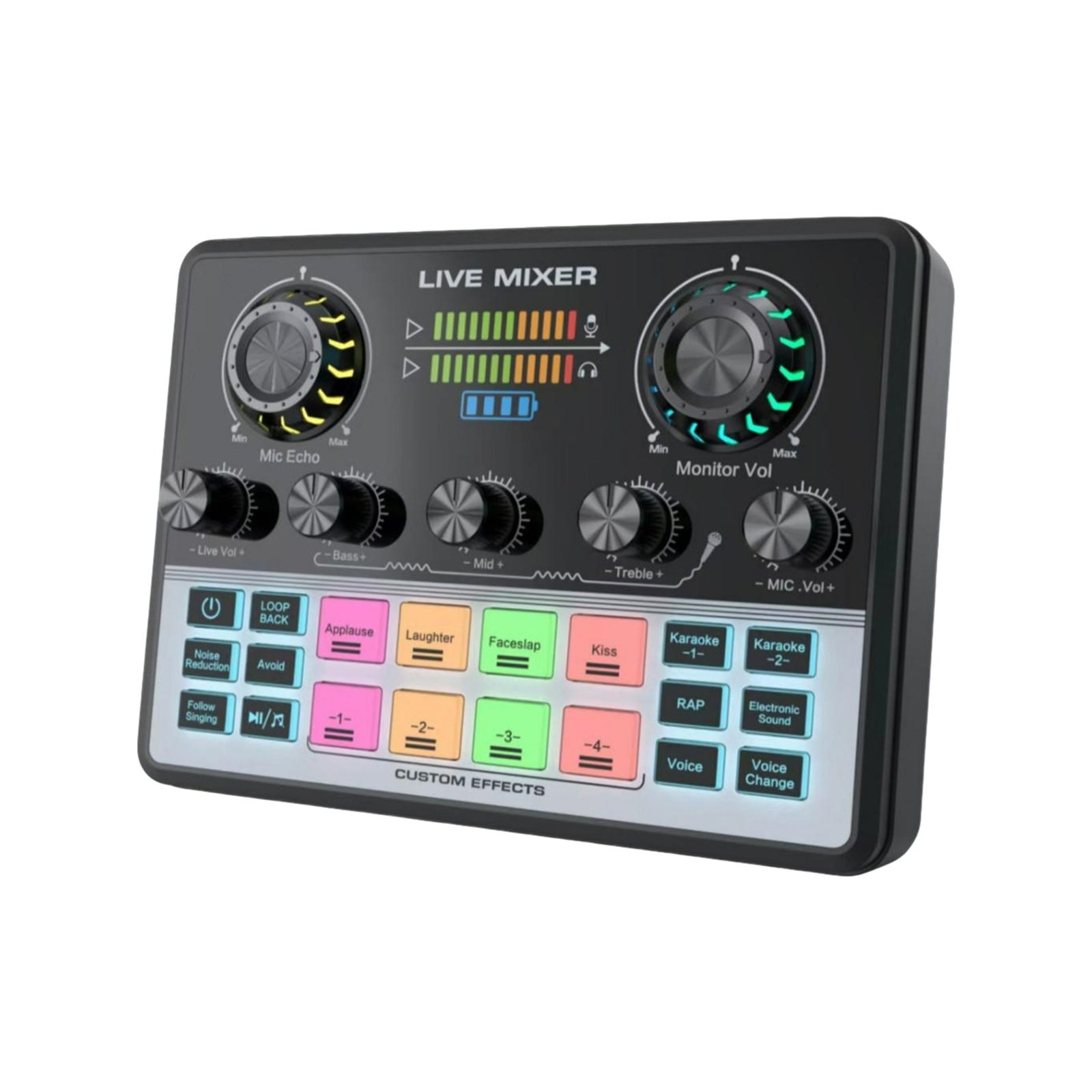 Live Streaming Sound Card Mixer — Rechargeable - Image 5