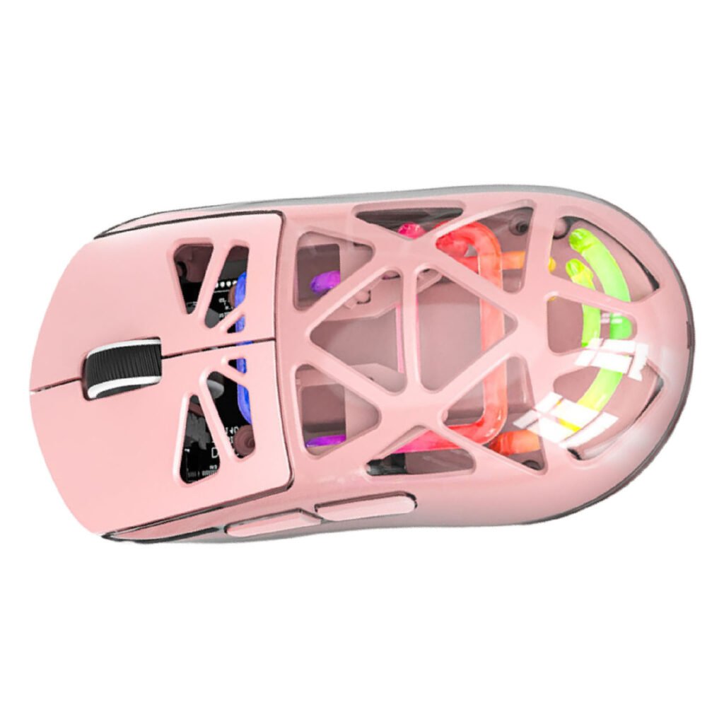Lightweight Tri-Mode Wireless RGB Gaming Mouse (4800 DPI)