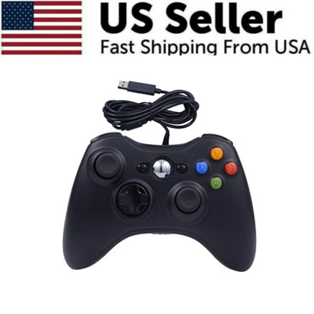 Wired USB Controller for Windows PC (Xbox 360 Layout)