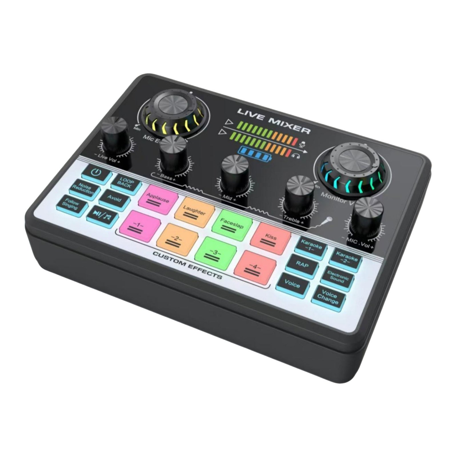 Live Streaming Sound Card Mixer — Rechargeable - Image 4